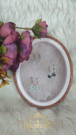 Cartilage  Earring Combo Silver - JWL07